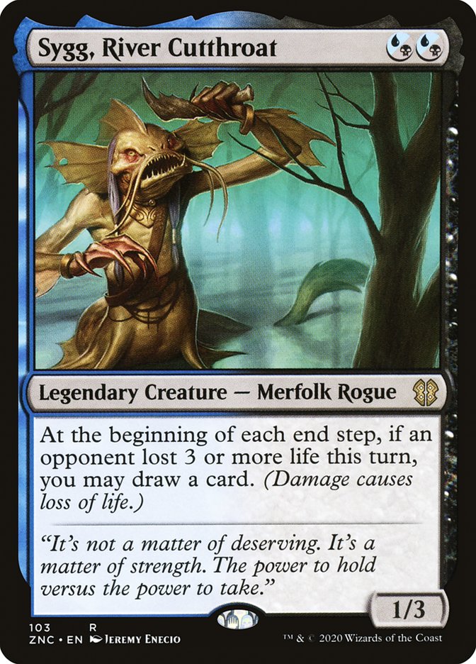 Sygg, River Cutthroat (Commander: Zendikar Rising) 