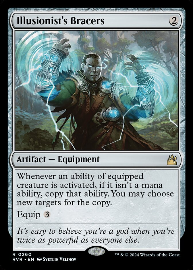 Illusionist's Bracers (Ravnica Remastered)  - undefined
