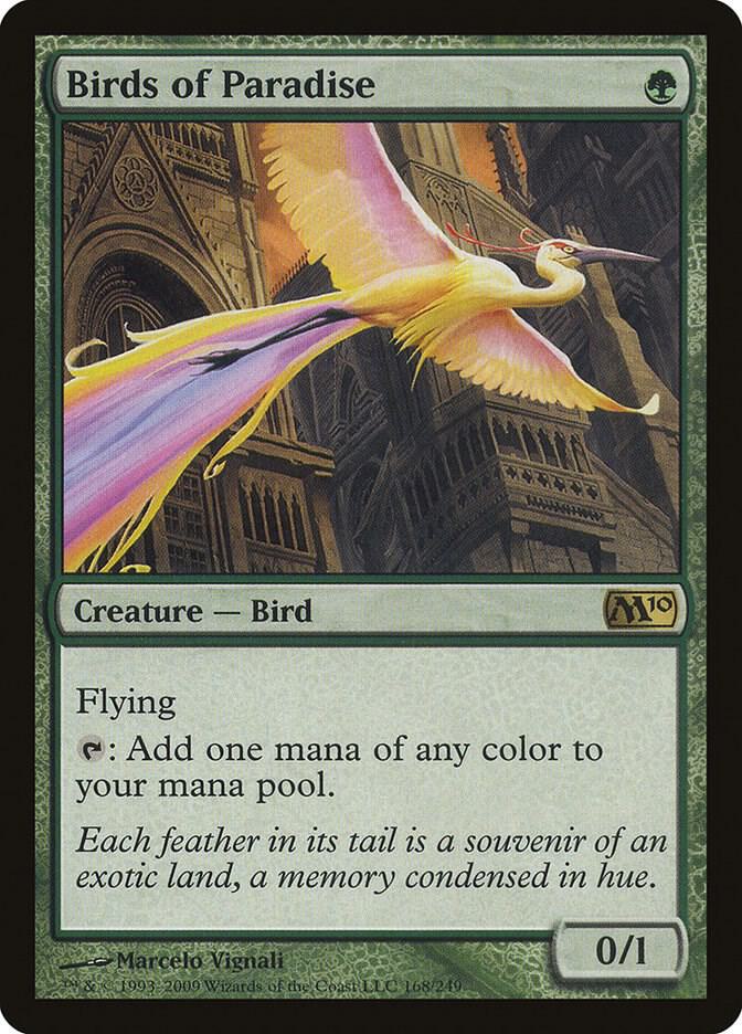Birds of Paradise (Magic 2010 (M10)) 