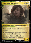 Sam Loyal Attendant Showcase Scrolls 476 (Commander: The Lord of the Rings: Tales of Middle-earth)  - Showcase Scroll