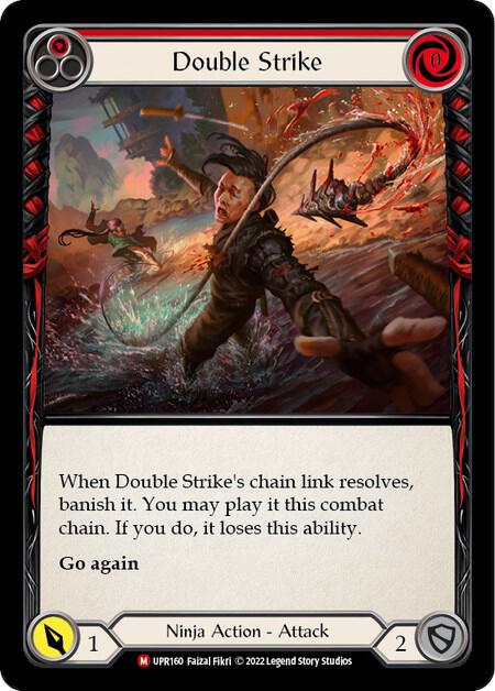 Double Strike (Uprising)  - Rainbow Foil