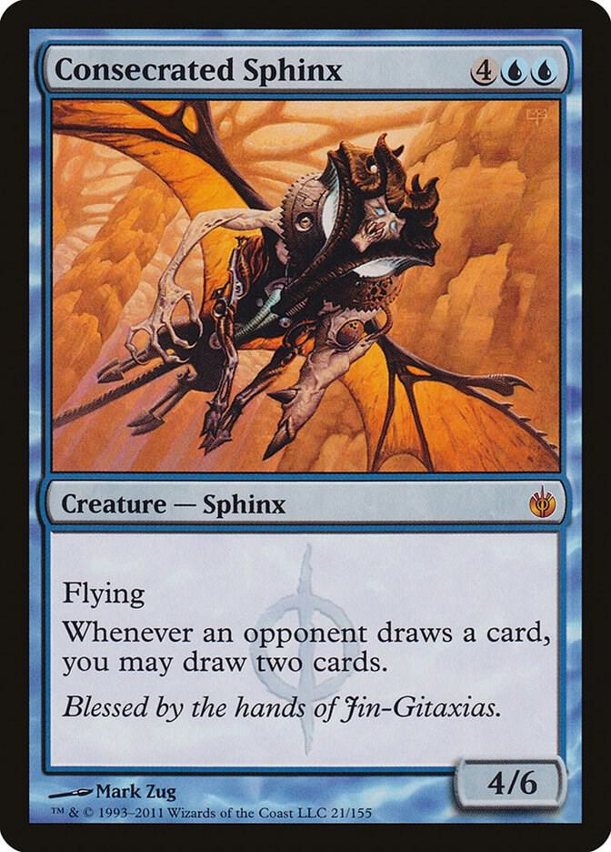 Consecrated Sphinx 21/155 (Mirrodin Besieged) 
