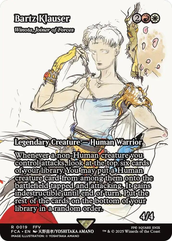 Bartz Klauser Winota Joiner of Forces Showcase (FINAL FANTASY: Through the Ages)  - undefined