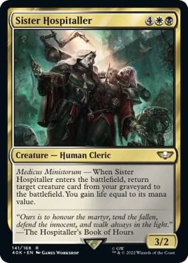 Sister Hospitaller Surge Foil (Universes Beyond: Warhammer 40,000)  - undefined