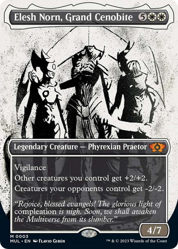 Elesh Norn, Grand Cenobite 3 (March of the Machine: Multiverse Legends)  - Borderless
