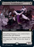 Crossway Troublemakers Extended Art (Commander: Innistrad: Crimson Vow) 