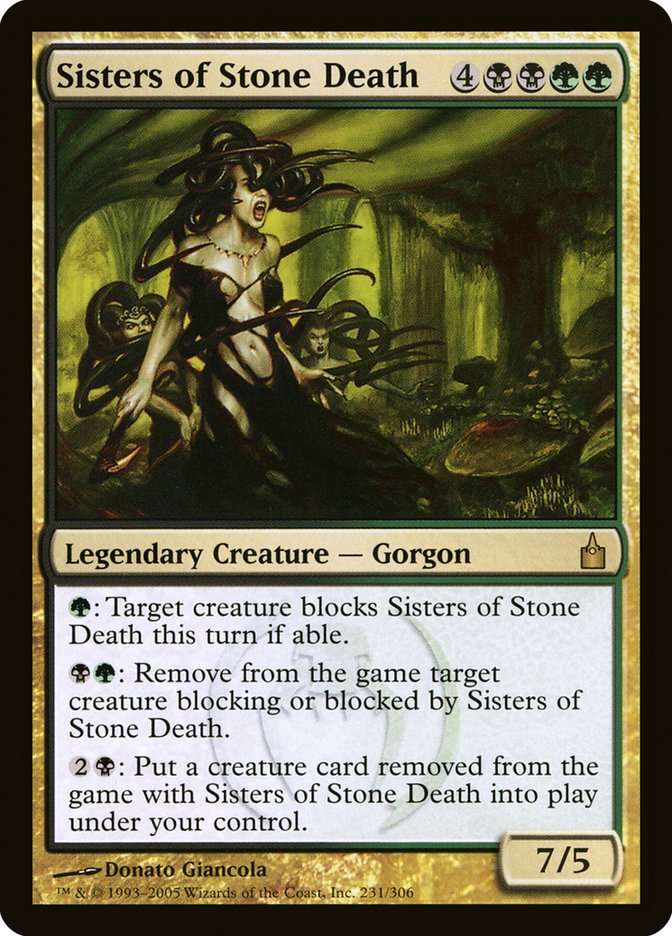 Sisters of Stone Death 231/306 (Ravnica: City of Guilds) 