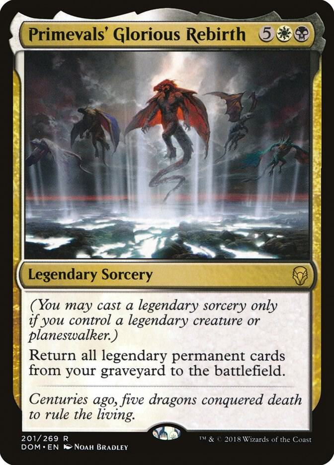Primevals Glorious Rebirth (Dominaria) 
