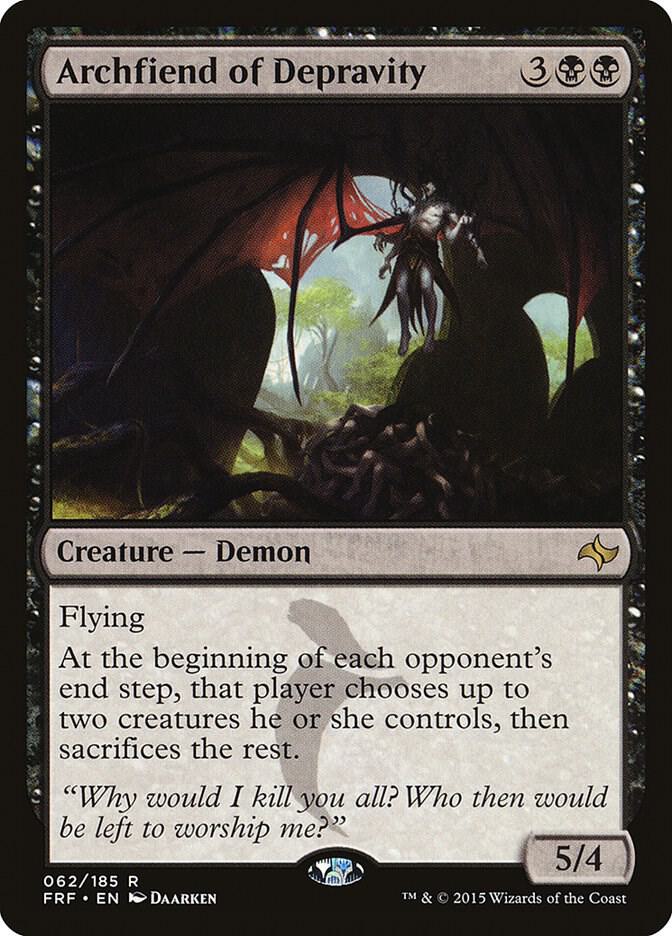 Archfiend of Depravity 62 (Fate Reforged) 