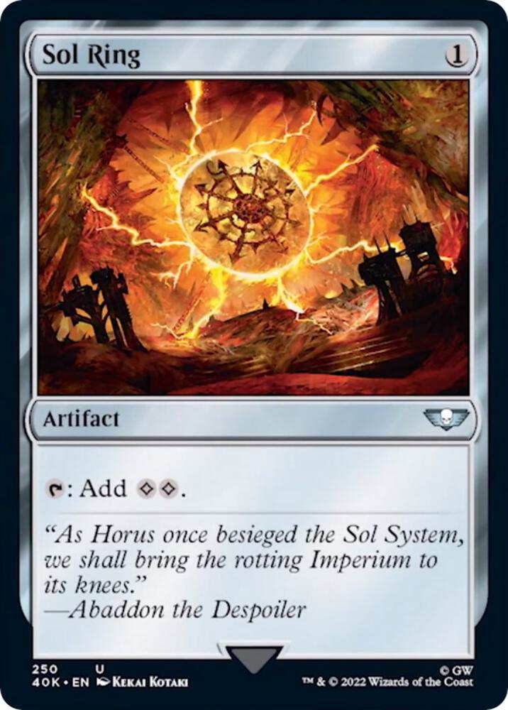 Sol Ring 250 (Universes Beyond: Warhammer 40,000) 