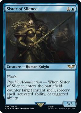 Sister of Silence Surge Foil (Universes Beyond: Warhammer 40,000)  - undefined