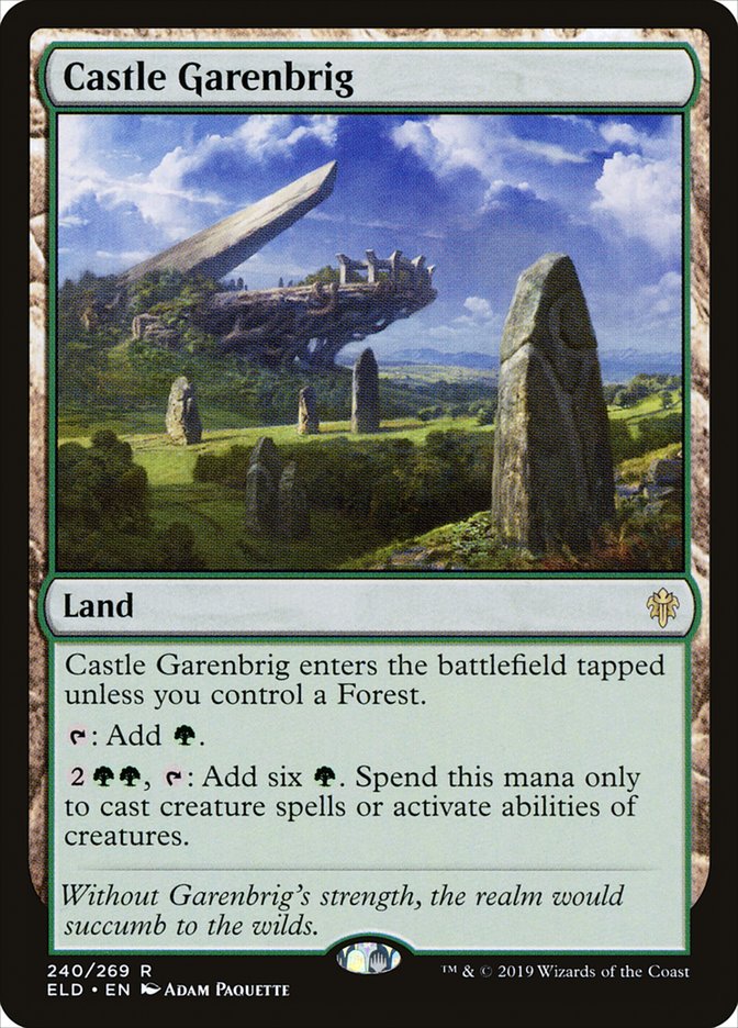 Castle Garenbrig 240 (Throne of Eldraine) 