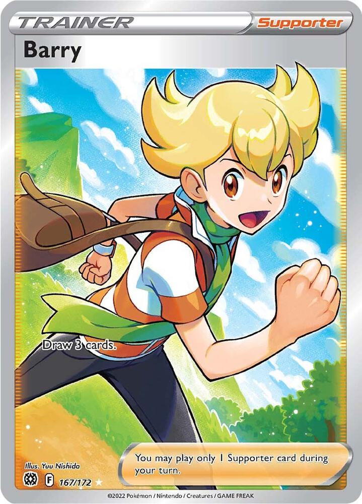 Barry 167/172 (SWSH09: Brilliant Stars)  - Holofoil
