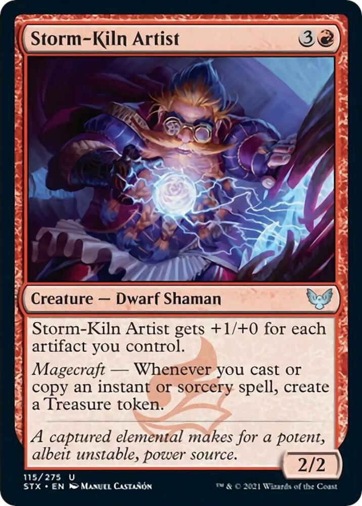 Storm Kiln Artist 115 (Strixhaven: School of Mages) 