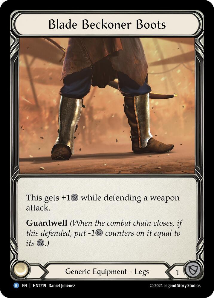 Blade Beckoner Boots (The Hunted)  - Cold Foil