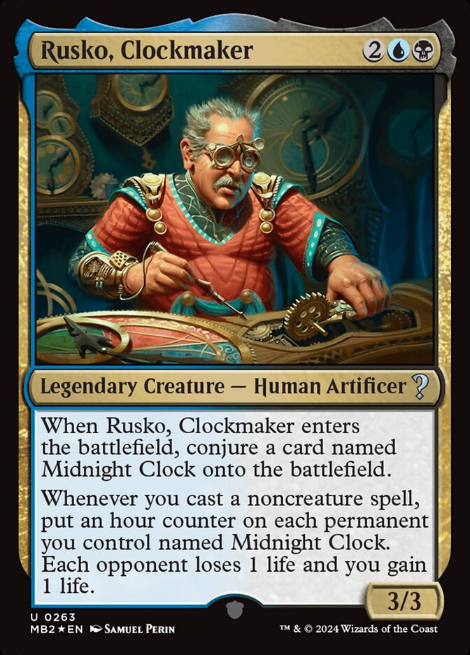 Rusko, Clockmaker (Mystery Booster 2)  - undefined