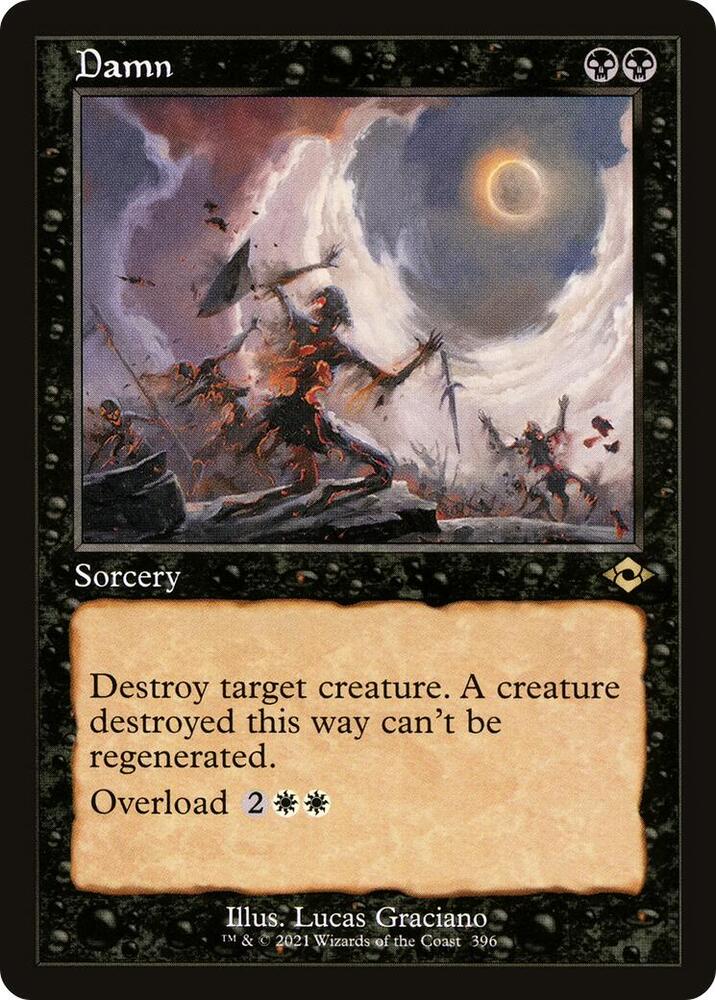 Damn Retro Frame 396 (Modern Horizons 2) 
