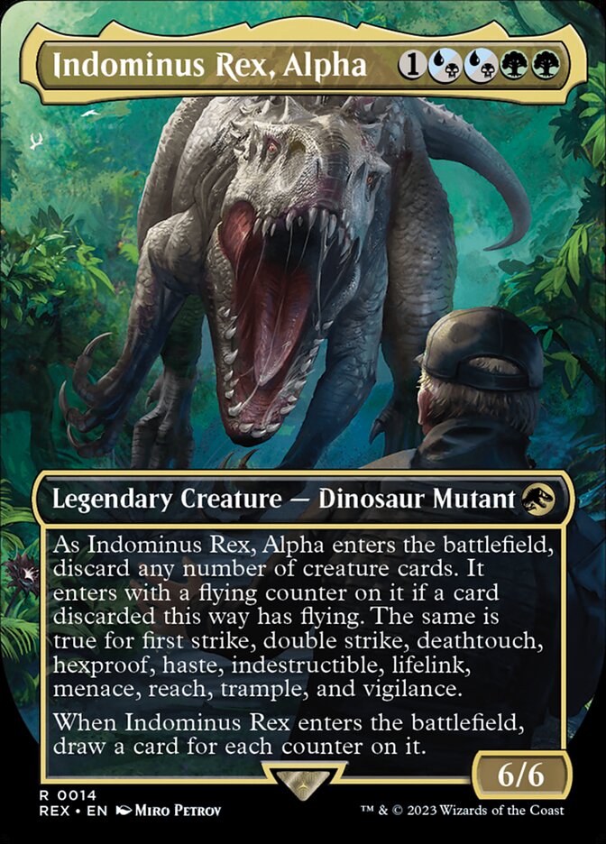 Indominus Rex, Alpha (Universes Beyond: Jurassic World Collection) 