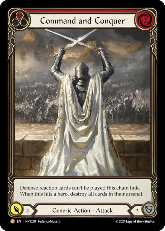 Command and Conquer Extended Art (The Hunted)  - Rainbow Foil