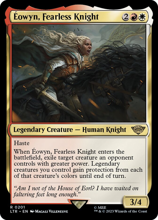 Éowyn, Fearless Knight (Universes Beyond: The Lord of the Rings: Tales of Middle-earth) 