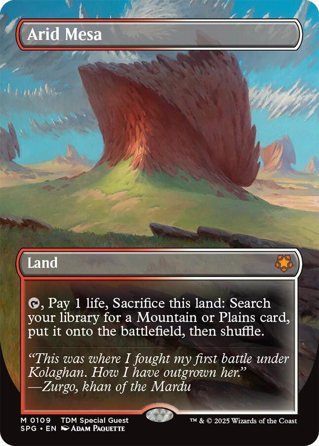 Arid Mesa Borderless (Special Guests) 