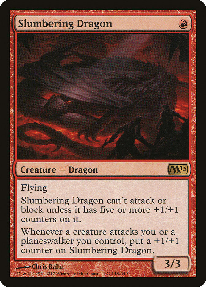 Slumbering Dragon (Magic 2013 (M13)) 