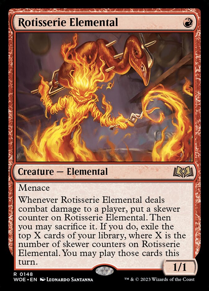Rotisserie Elemental (Wilds of Eldraine) 