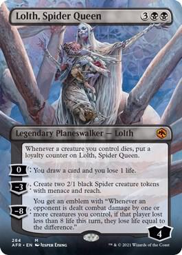Lolth Spider Queen Borderless (Adventures in the Forgotten Realms) 