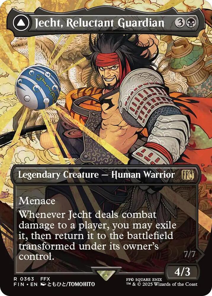 Jecht Reluctant Guardian Borderless (FINAL FANTASY) 