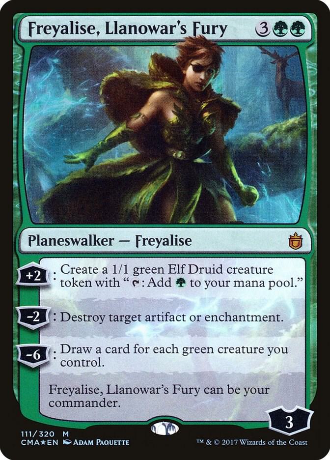 Freyalise Llanowars Fury (Commander Anthology)  - undefined