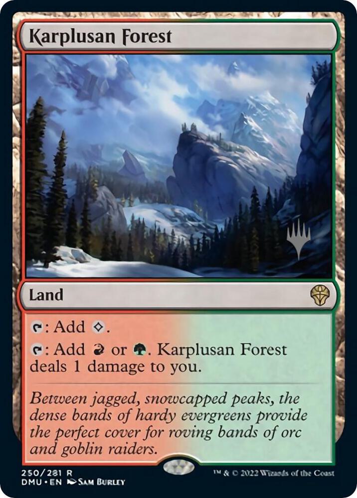 Karplusan Forest (Promo Pack: Dominaria United) 
