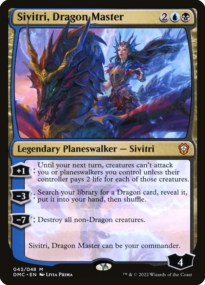 Sivitri, Dragon Master (Commander: Dominaria United) 