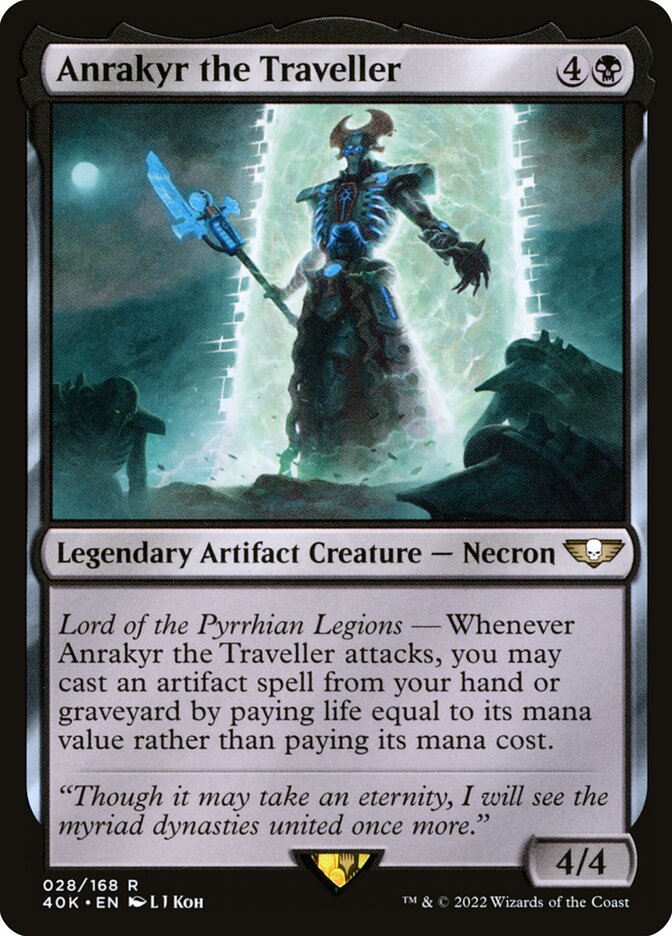 Anrakyr the Traveller 28/617 (Universes Beyond: Warhammer 40,000) 