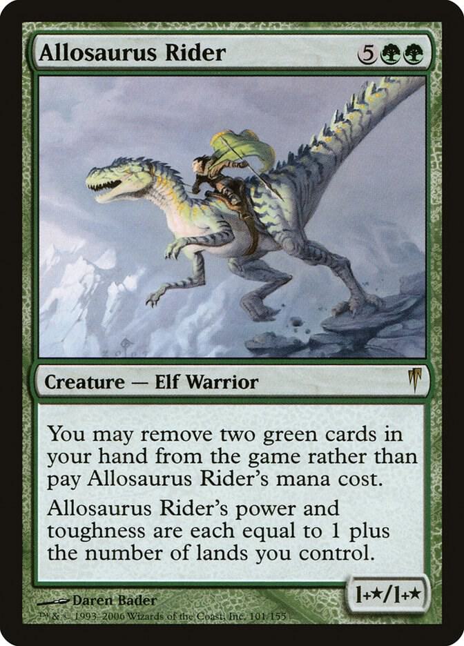 Allosaurus Rider 101/155 (Coldsnap) 