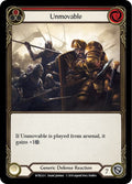 Unmovable Red (Welcome to Rathe)  - 1st Edition Normal