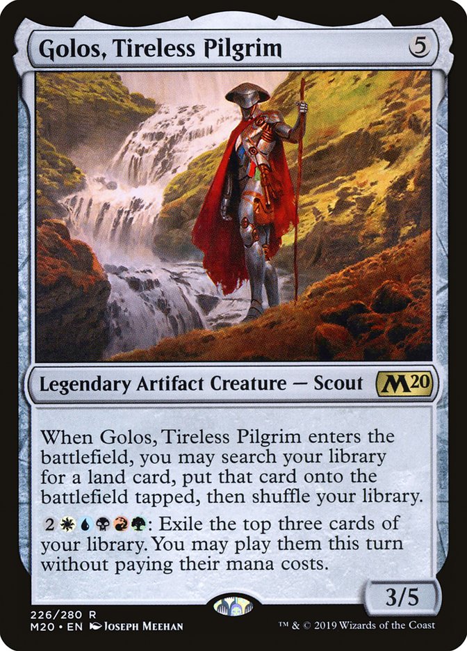 Golos, Tireless Pilgrim (Core Set 2020) 