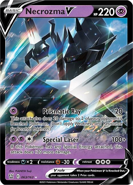 Necrozma V 063/163 (SWSH05: Battle Styles)  - Holofoil