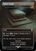Balins Tomb Ancient Tomb Borderless Surge Foil 387 (Commander: The Lord of the Rings: Tales of Middle-earth)  - Borderless Surge Foil