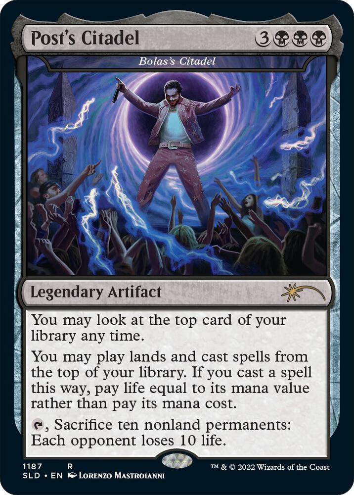 Post's Citadel // Bolas's Citadel 1187 (Secret Lair Drop Series) 