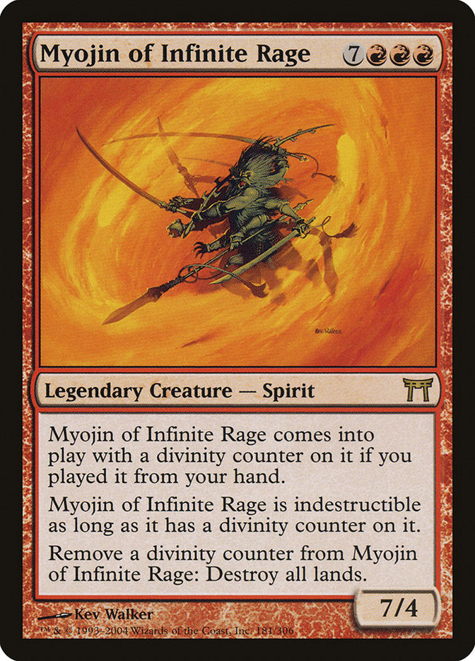 Myojin of Infinite Rage (Champions of Kamigawa) 