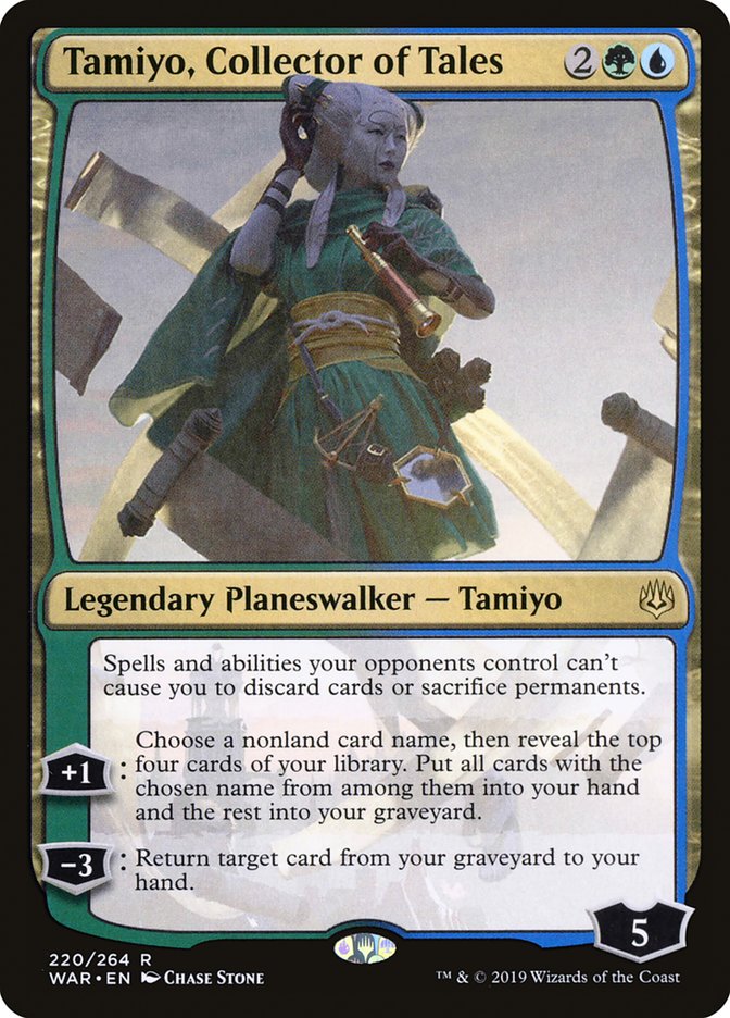 Tamiyo, Collector of Tales (War of the Spark) 