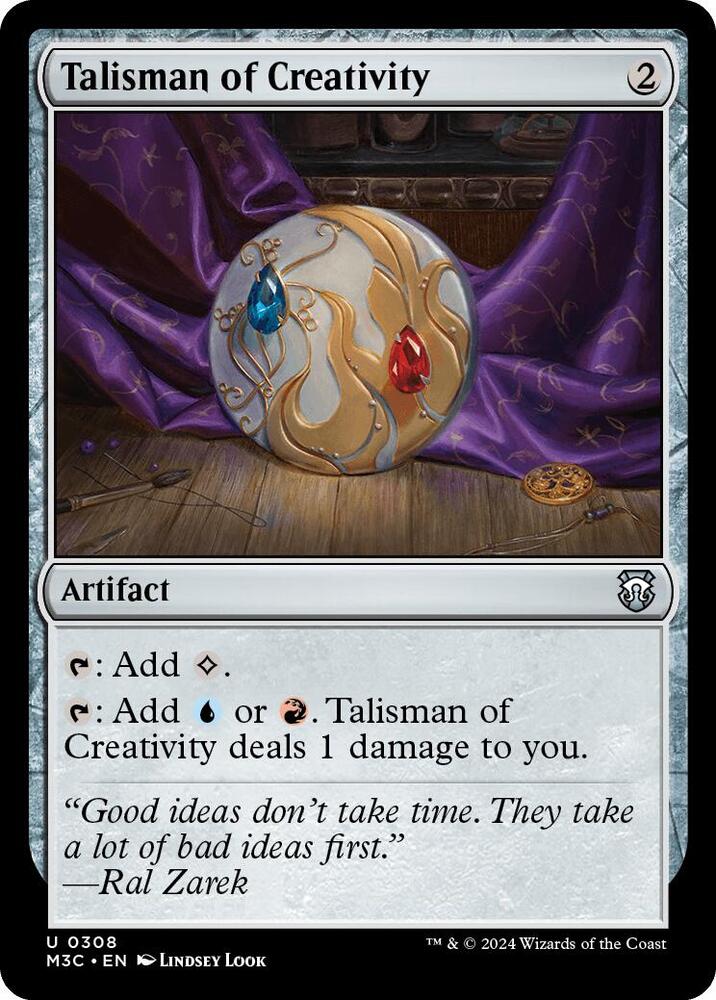 Talisman of Creativity (Commander: Modern Horizons 3) 
