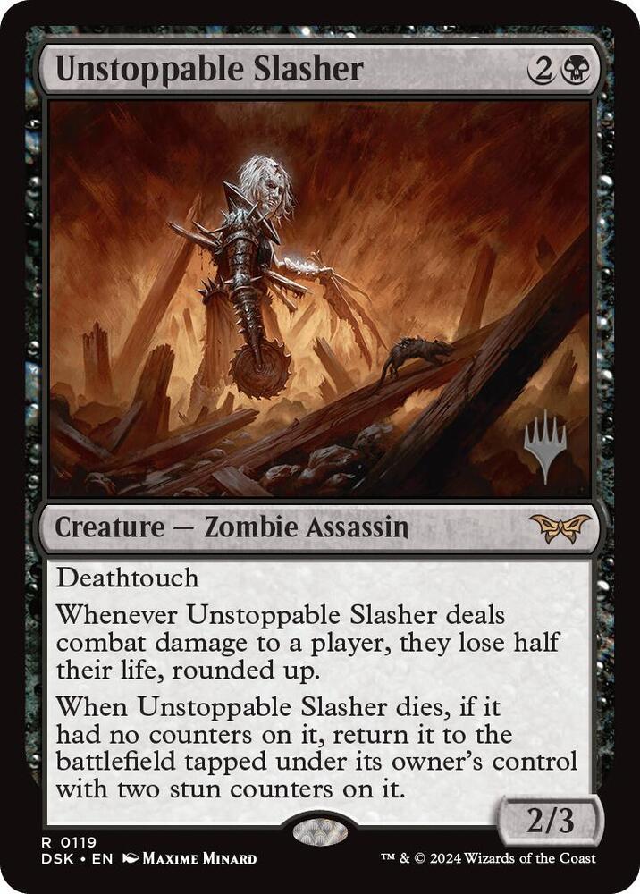 Unstoppable Slasher 0119 (Promo Pack: Duskmourn: House of Horror) 