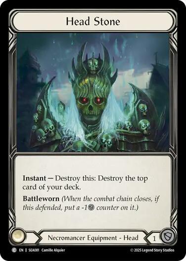 Head Stone Treasure (High Seas)  - Cold Foil
