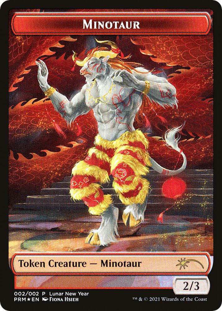 Minotaur Token 2021 Lunar New Year Promo 2 (Unique and Miscellaneous Promos)  - Foil