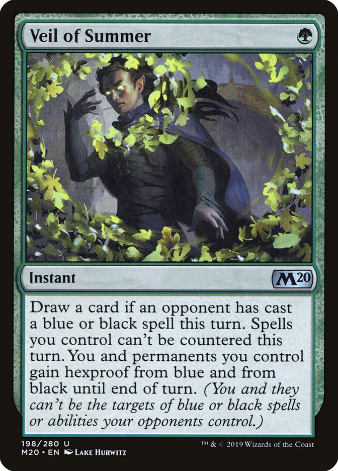 Veil of Summer (Core Set 2020) 