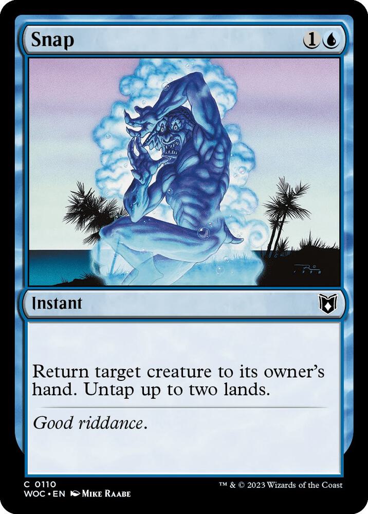 Snap (Commander: Wilds of Eldraine) 