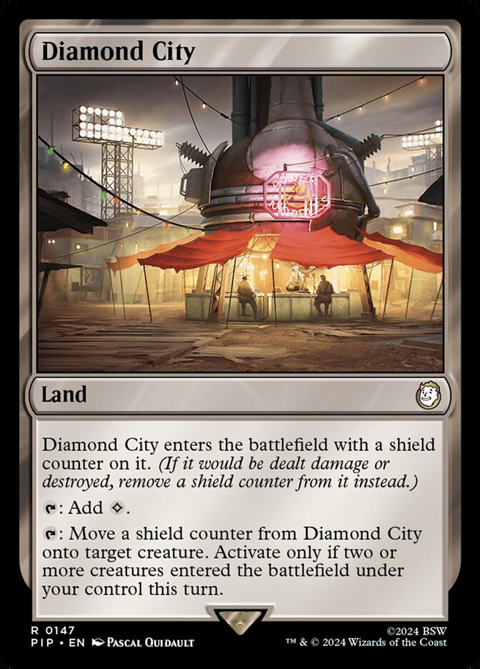 Diamond City 147/326 (Universes Beyond: Fallout) 