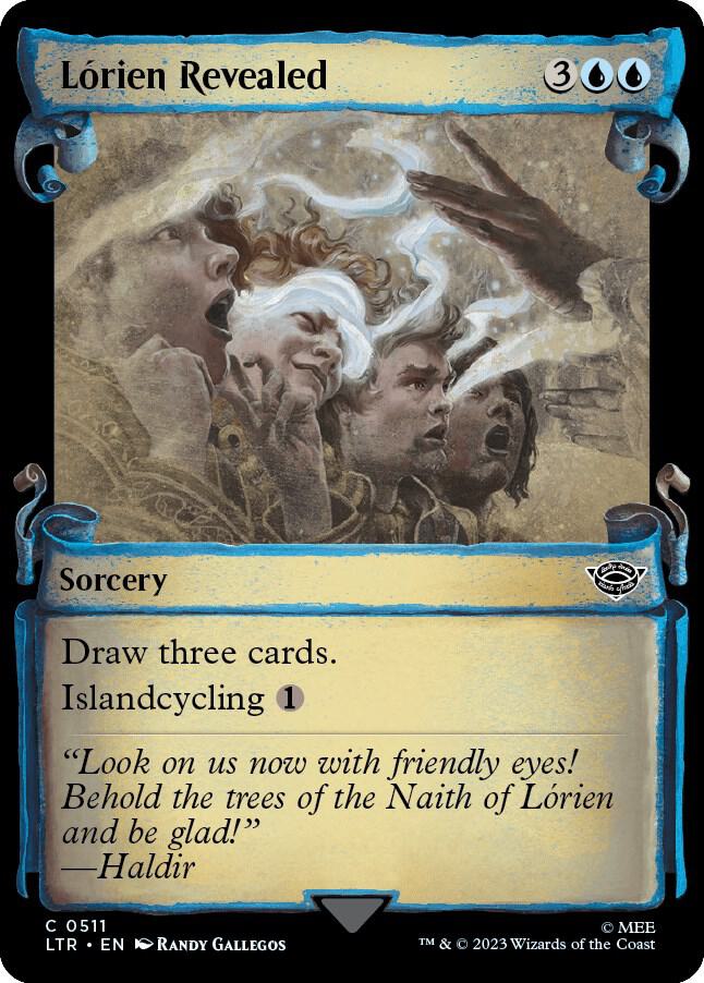 Lorien Revealed 511 (Universes Beyond: The Lord of the Rings: Tales of Middle-earth)  - Showcase Scroll