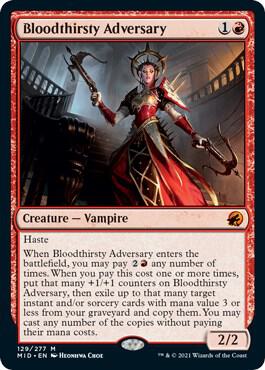 Bloodthirsty Adversary (Innistrad: Midnight Hunt) 
